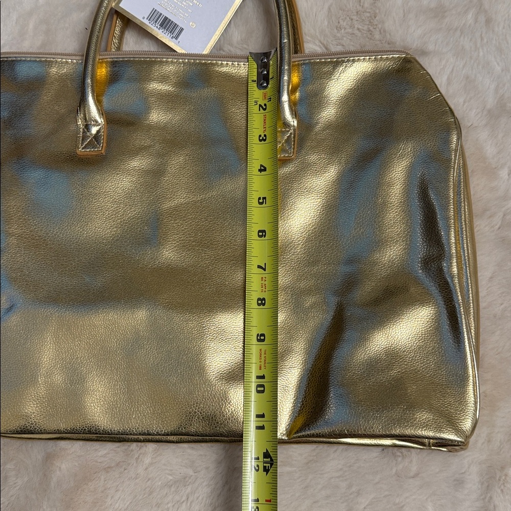 Michael Kors Gold Weekender Gift Tote - Picture 9 of 10
